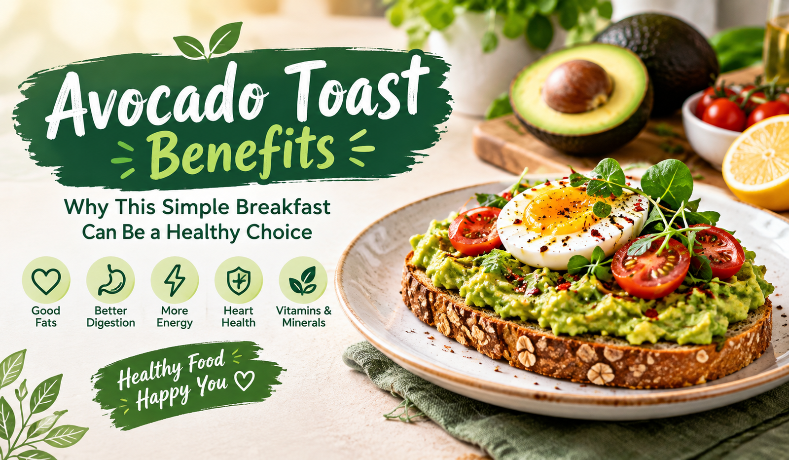 Avocado Toast Benefits: Why This Simple Breakfast Can Be a Healthy Choice